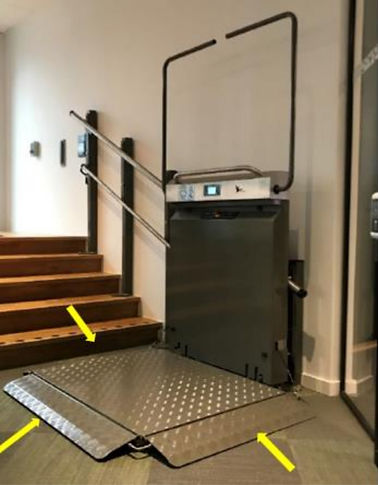 Plošina môže mať 3 vchody