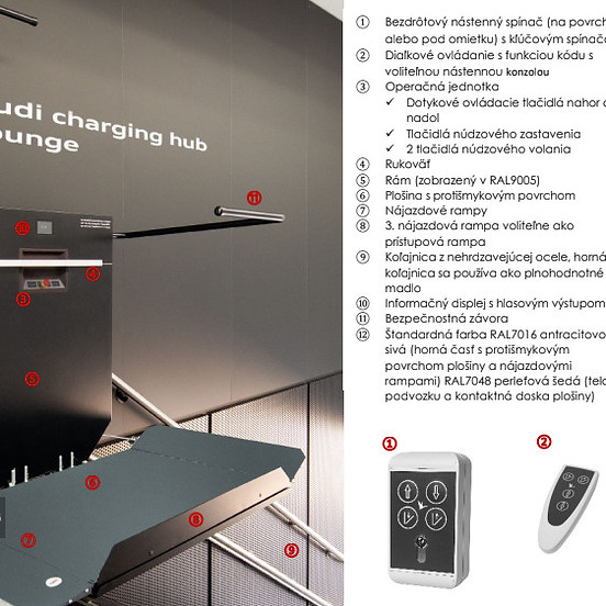 Schodisková plošina GTLE