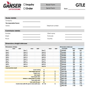 Measurements of platforms 7
